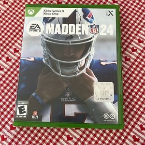 Madden 24 Xbox One Game Never Opened